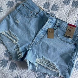 Brand new Levi’s 501 shorts